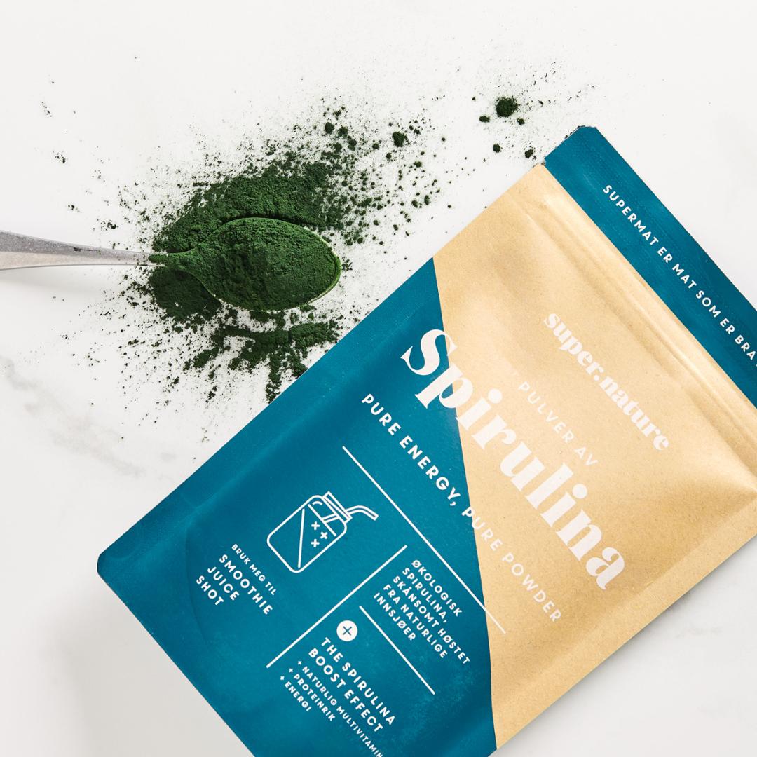 Image of Supernature spirulina pulver