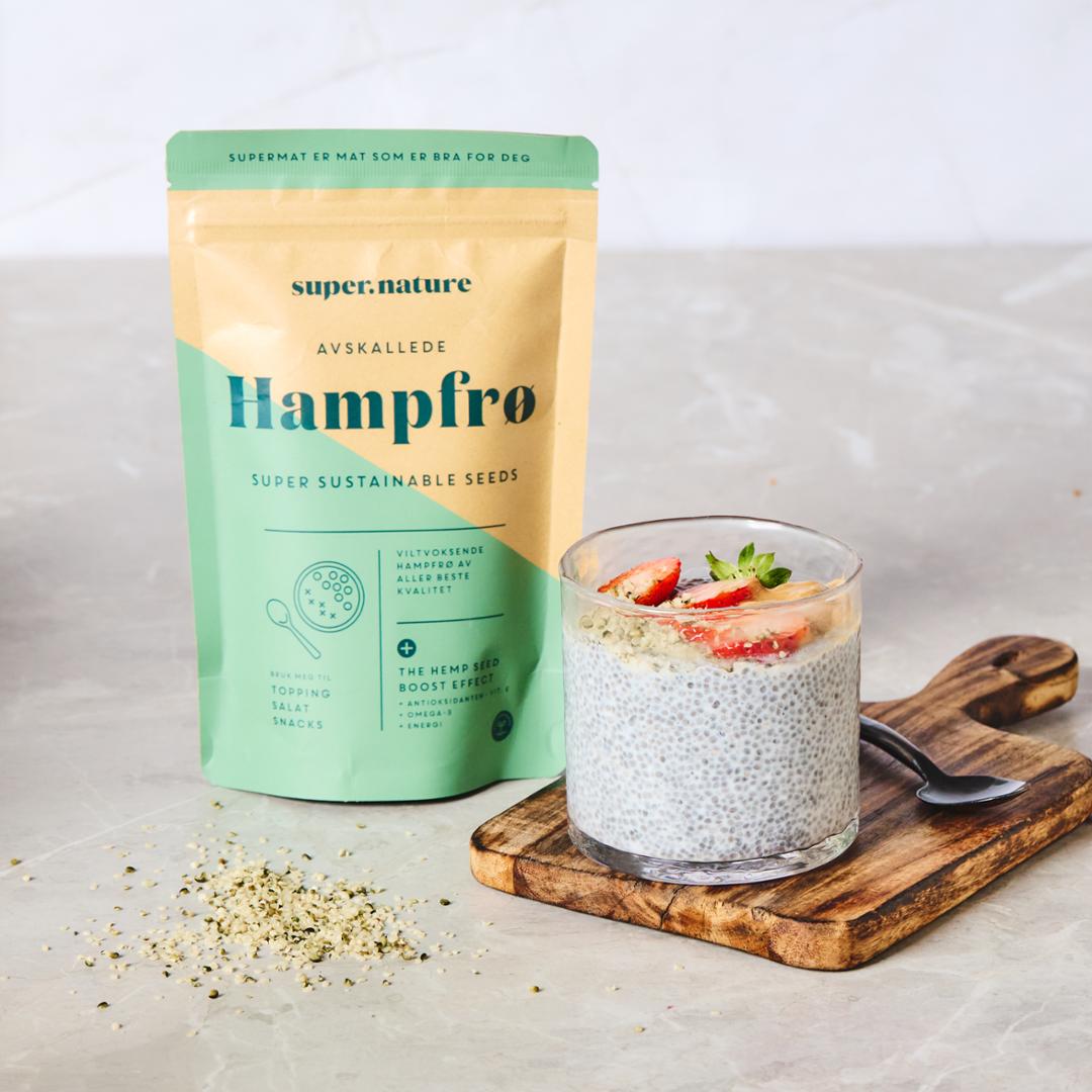 Image of Supernature Hampfrö and a pudding.
